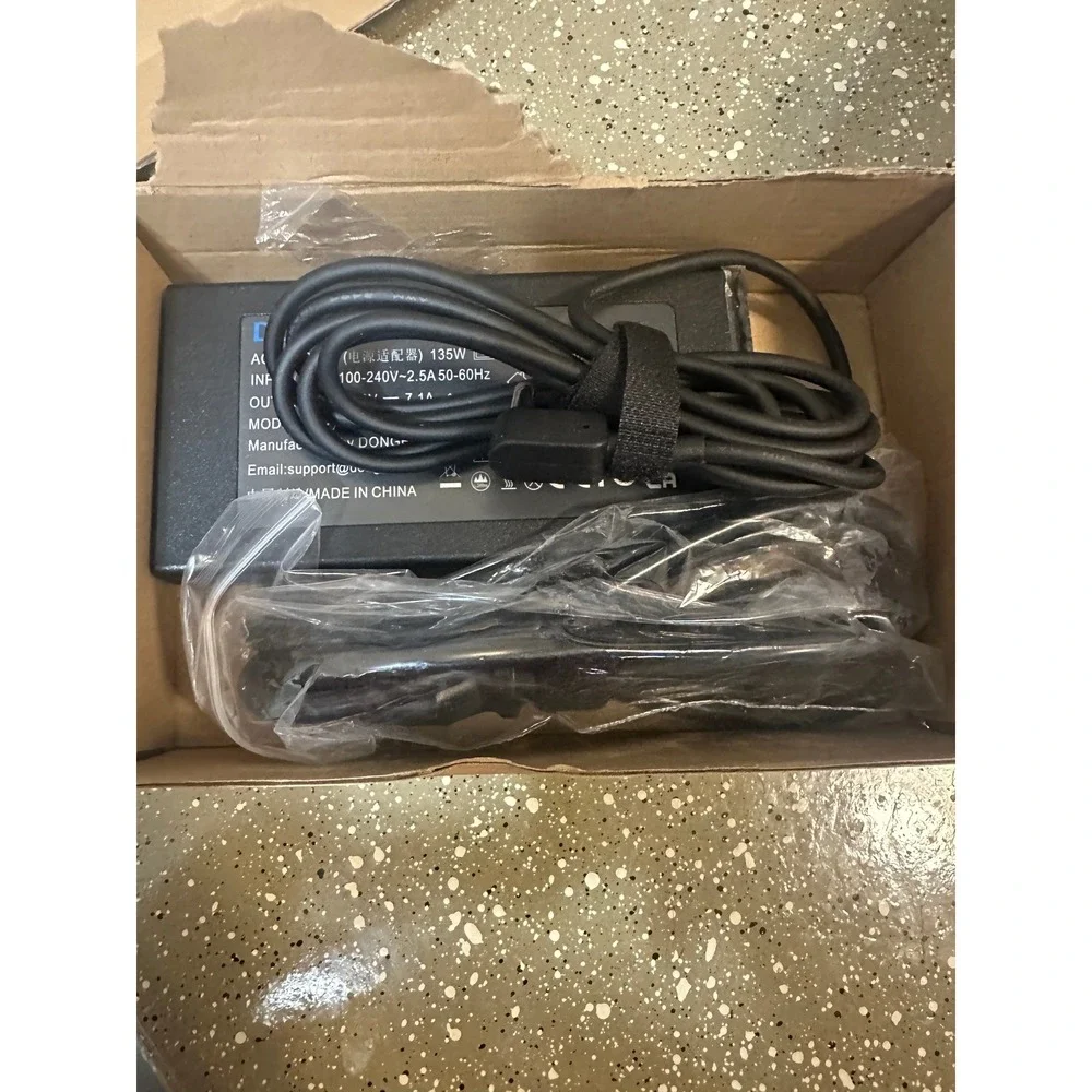 DONGERDI 135W Laptop‎ AC Power Adapter Charger 19V 7.1A 5.5x1.7mm Tip